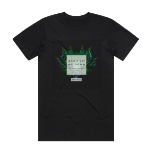 The Chainsmokers Dont Let Me Down Album Cover T-Shirt Black