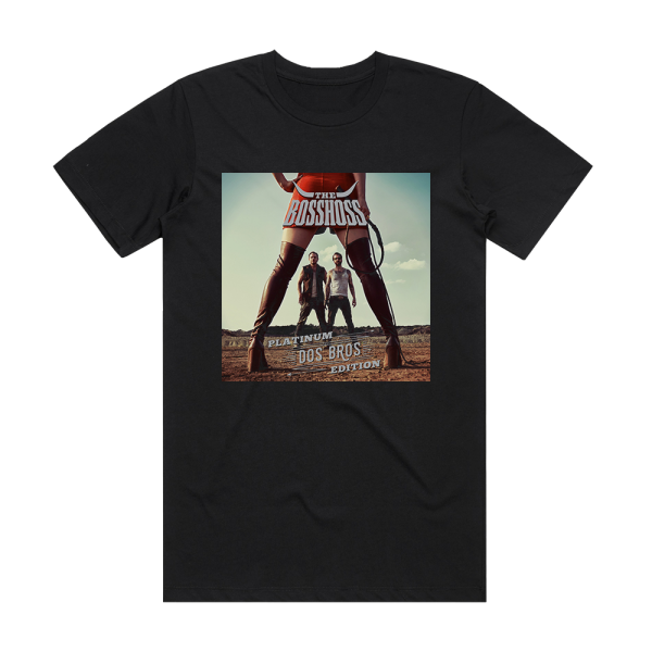 The BossHoss Dos Bros Album Cover T-Shirt Black