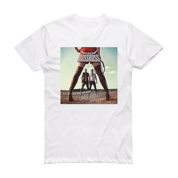 The BossHoss Dos Bros Album Cover T-Shirt White