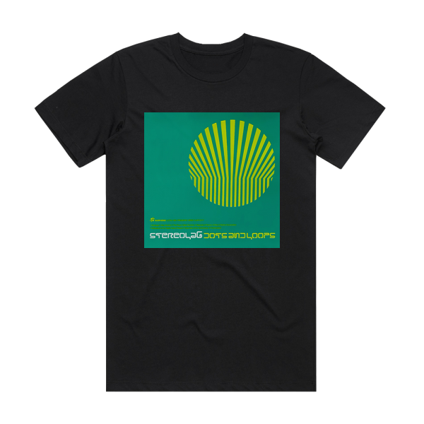 Stereolab Dots And Loops 2 Album Cover T-Shirt Black