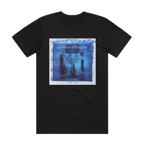 Powderfinger Double Allergic Album Cover T-Shirt Black – ALBUM COVER T ...