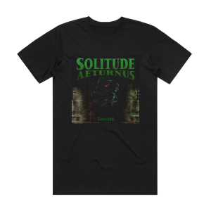 Solitude Aeturnus Downfall Album Cover T-Shirt Black