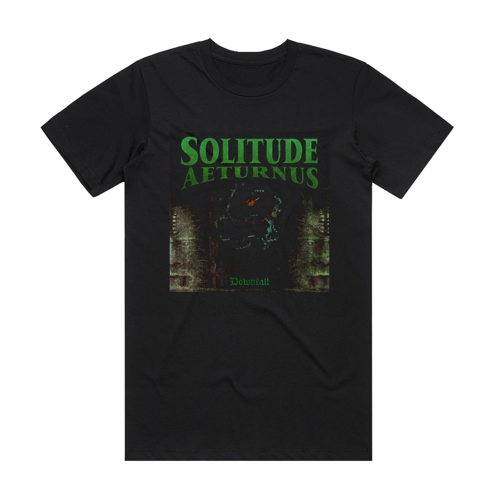 Solitude Aeturnus Downfall Album Cover T-Shirt Black