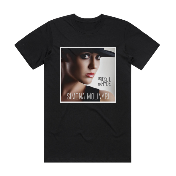 Simona Molinari Dr Jekyll Mr Hyde Album Cover T-Shirt Black