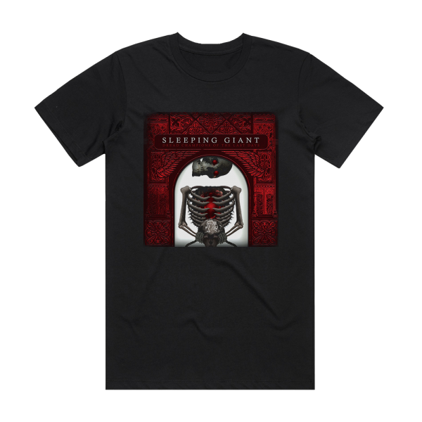 Sleeping Giant Dread Champions Of The Last Days Album Cover T-Shirt Black