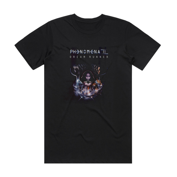 Phenomena Dream Runner Album Cover T-Shirt Black