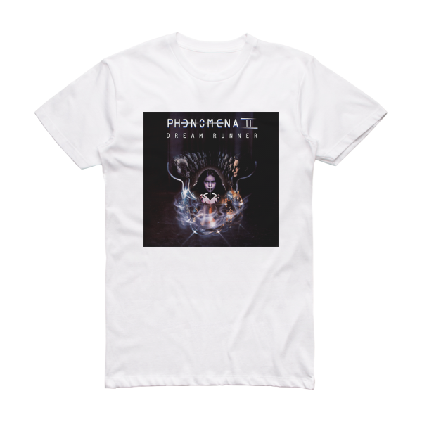 Phenomena Dream Runner Album Cover T-Shirt White