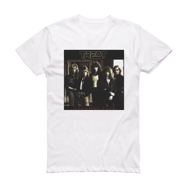 Treat Dreamhunter Album Cover T-Shirt White