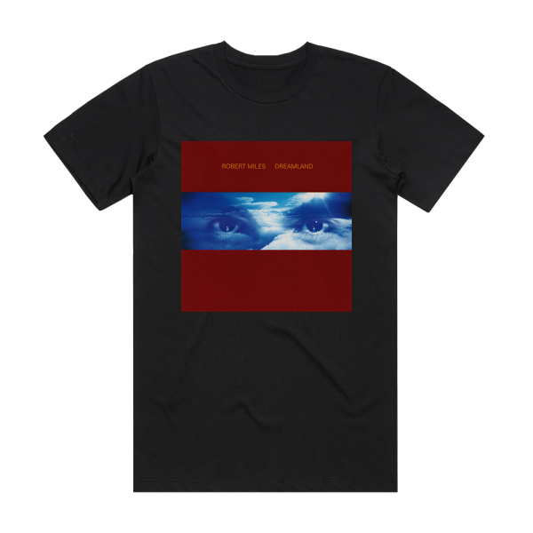 Robert Miles Dreamland 1 Album Cover T-Shirt Black