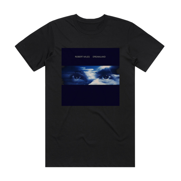 Robert Miles Dreamland 2 Album Cover T-Shirt Black