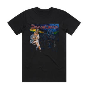 Savage Circus Dreamland Manor Album Cover T-Shirt Black