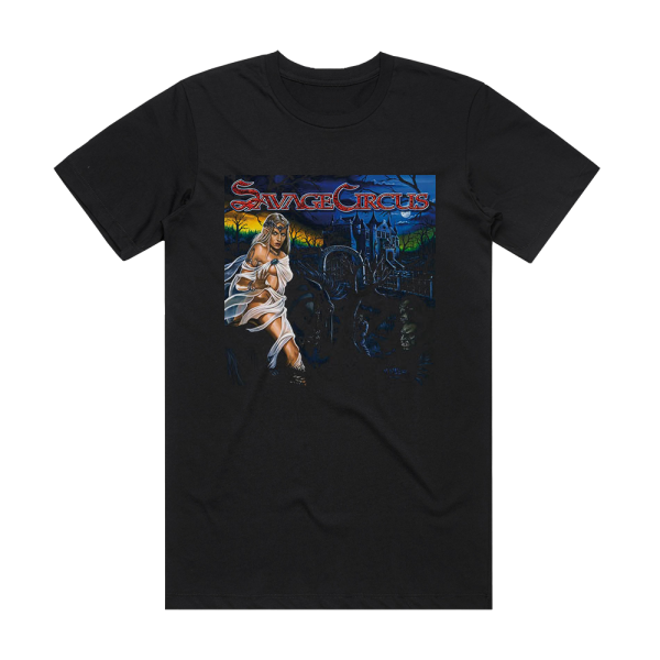 Savage Circus Dreamland Manor Album Cover T-Shirt Black