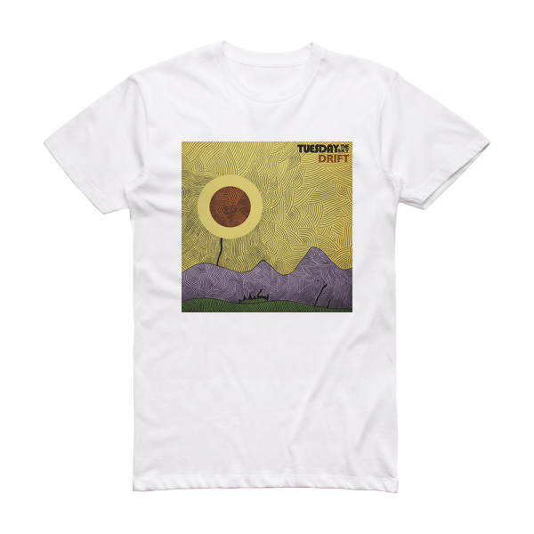 Tuesday the Sky Drift Album Cover T-Shirt White
