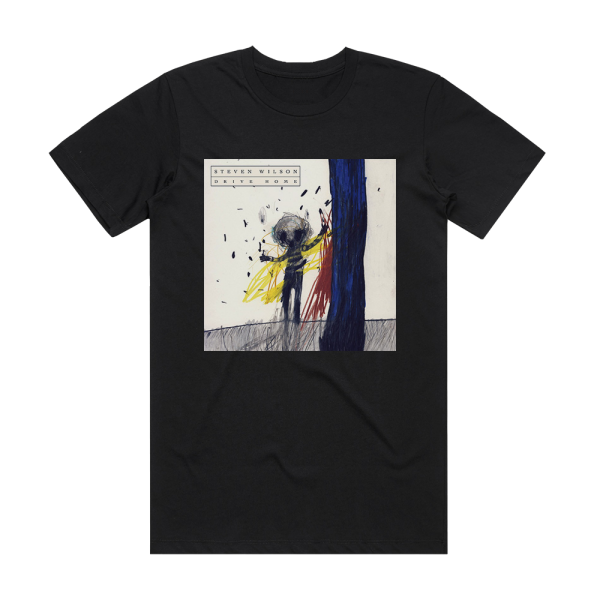 Steven Wilson Drive Home 1 Album Cover T-Shirt Black