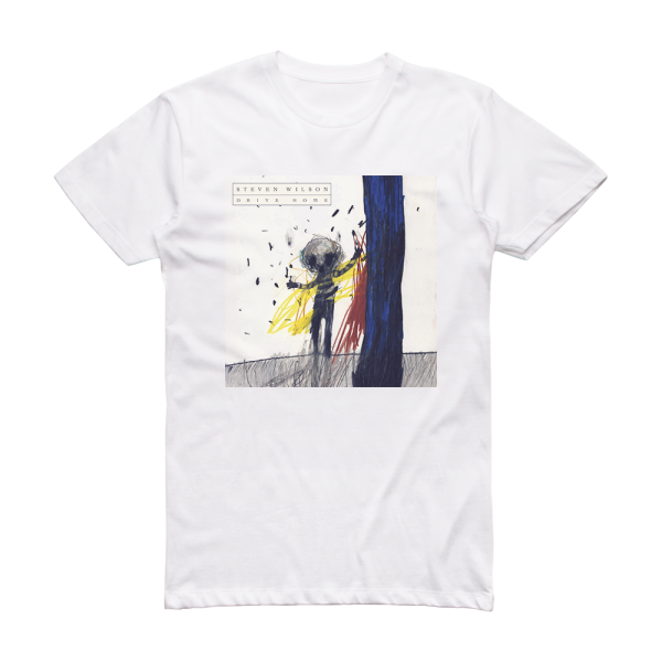 Steven Wilson Drive Home 1 Album Cover T-Shirt White