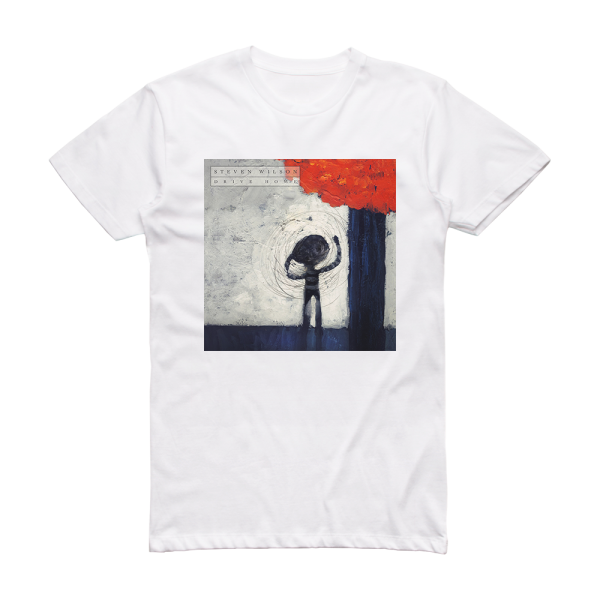 Steven Wilson Drive Home 2 Album Cover T-Shirt White