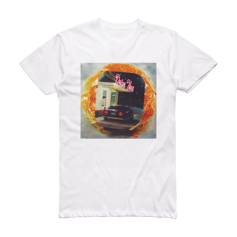 The Rusty Pipes Drive Thru Album Cover T-Shirt White