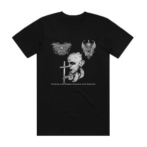 Vampyric Blood Drowning In The Vampyric Sacrament Of The Immortals Album Cover T-Shirt Black
