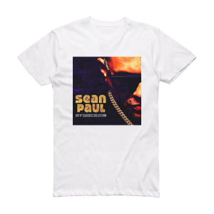 Sean Paul Dutty Classics Collection Album Cover T-Shirt White