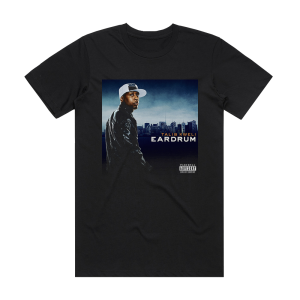 Talib Kweli Eardrum Album Cover T-Shirt Black