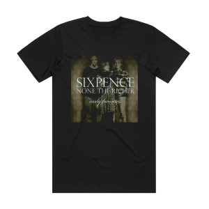 Sixpence None the Richer Early Favorites Album Cover T-Shirt Black