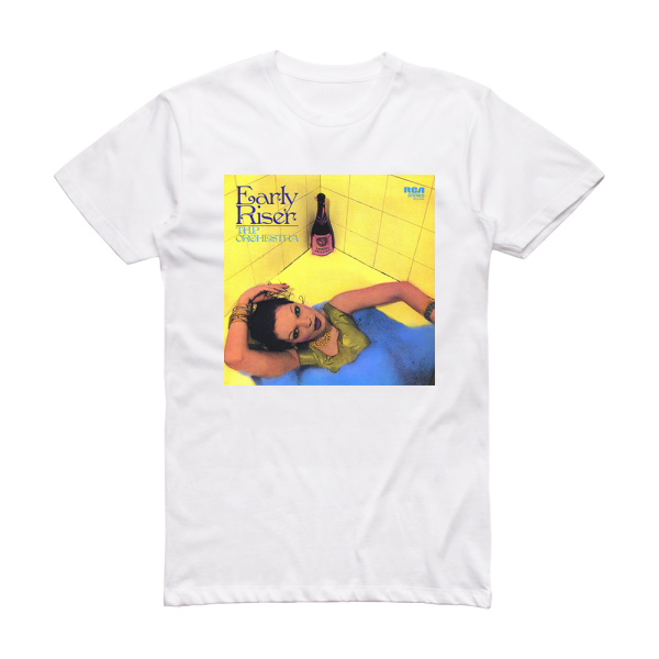 THP Orchestra Early Riser Album Cover T-Shirt White