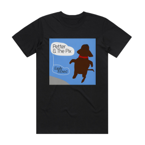 Petter and the Pix Easily Tricked Album Cover T-Shirt Black