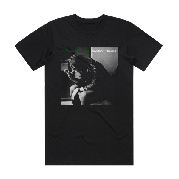 Ryan Adams Easy Tiger 3 Album Cover T-Shirt Black