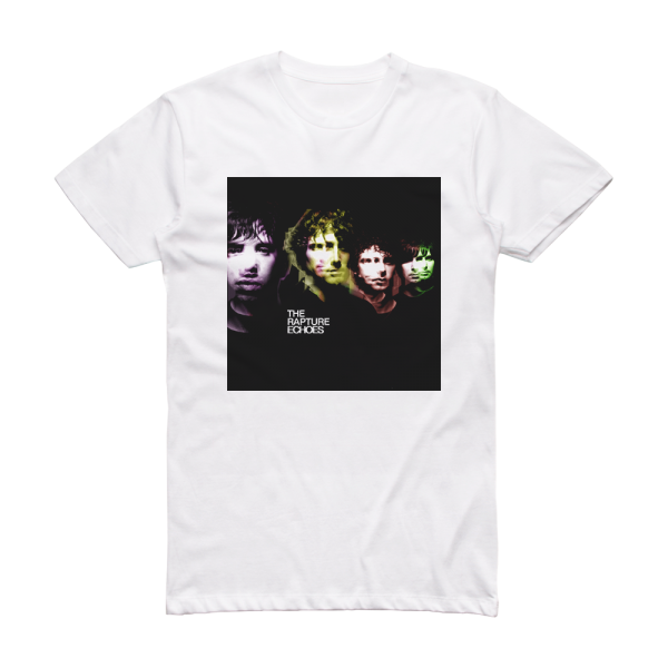 The Rapture Echoes Album Cover T-Shirt White