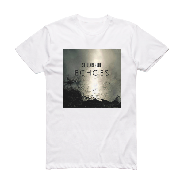 Stellardrone Echoes Album Cover T-Shirt White