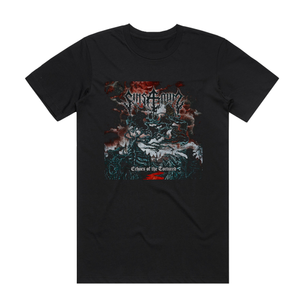 Sinsaenum Echoes Of The Tortured Album Cover T-Shirt Black