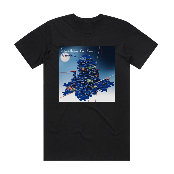 Something for Kate Echolalia Album Cover T-Shirt Black