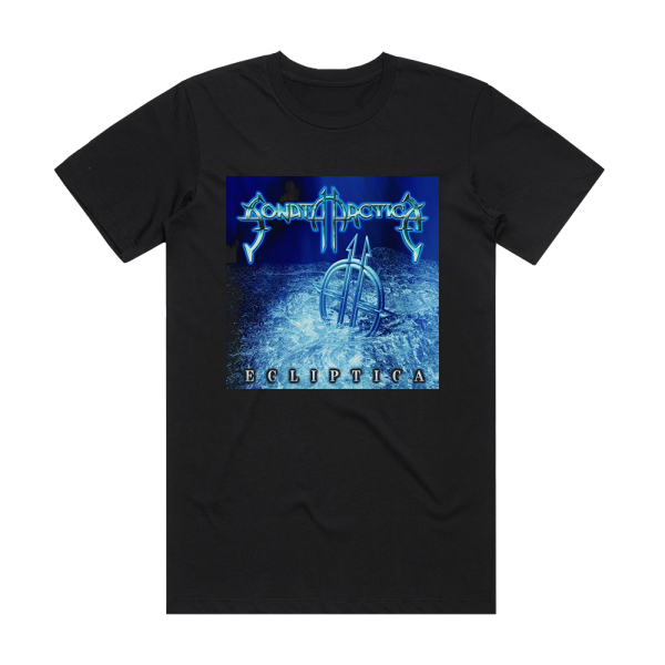 Sonata Arctica Ecliptica Album Cover T-Shirt Black