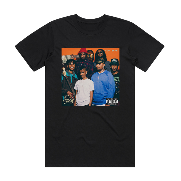 The Internet Ego Death Album Cover T-Shirt Black