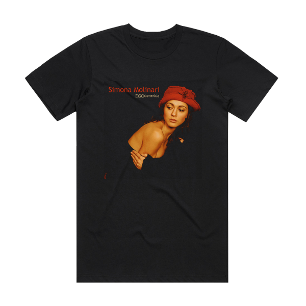 Simona Molinari Egocentrica Album Cover T-Shirt Black