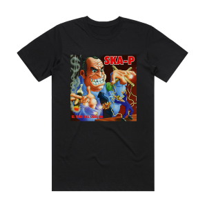 Ska-P El Vals Del Obrero Album Cover T-Shirt Black