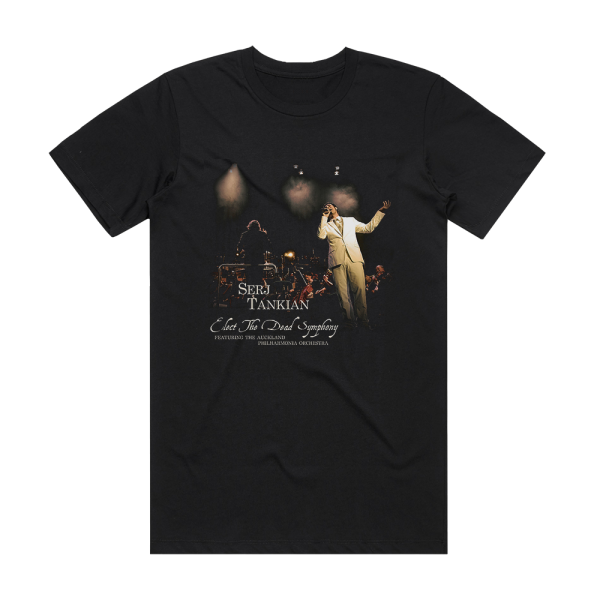 Serj Tankian Elect The Dead Symphony Album Cover T-Shirt Black
