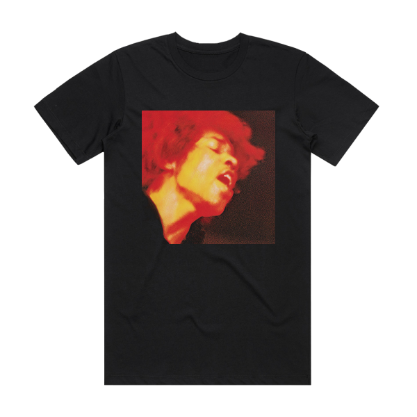 The Jimi Hendrix Experience Electric Ladyland 1 Album Cover T-Shirt Black