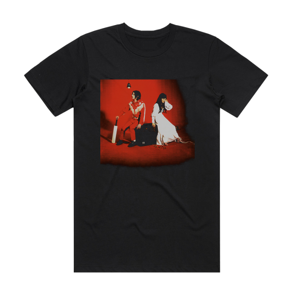 The White Stripes Elephant 2 Album Cover T-Shirt Black