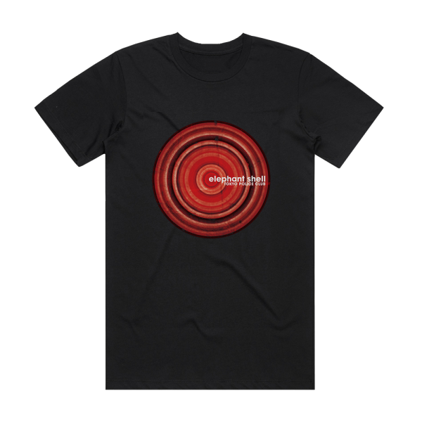 Tokyo Police Club Elephant Shell Album Cover T-Shirt Black