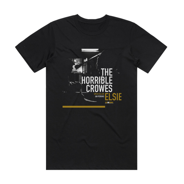 The Horrible Crowes Elsie Album Cover T-Shirt Black