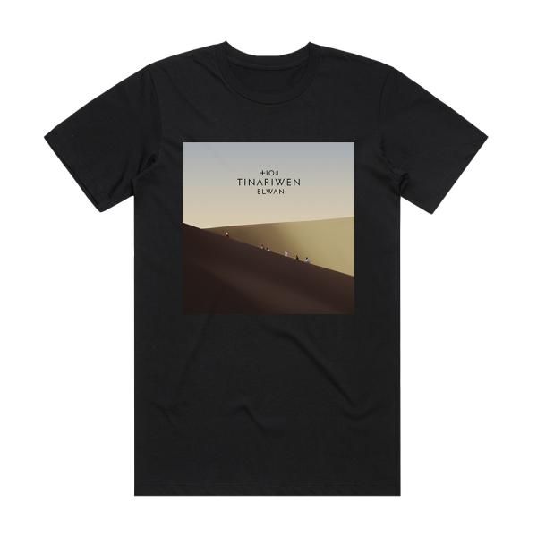 Tinariwen Elwan Album Cover T-Shirt Black