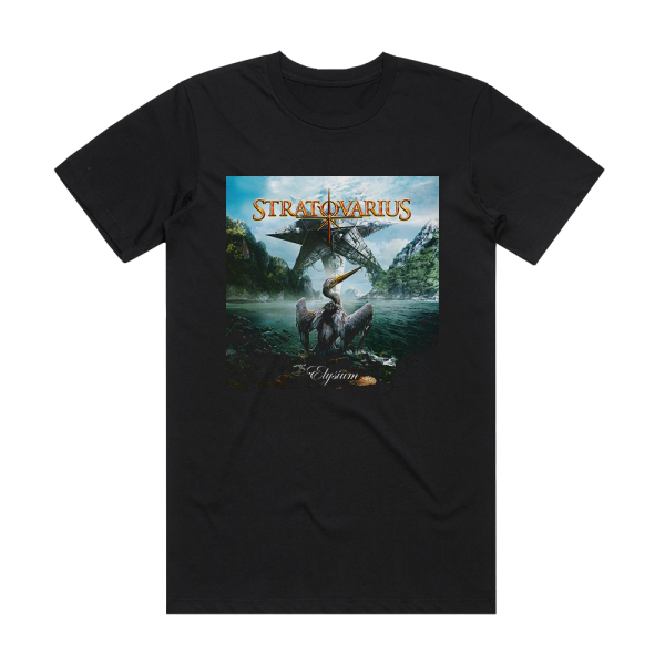 Stratovarius Elysium 1 Album Cover T-Shirt Black