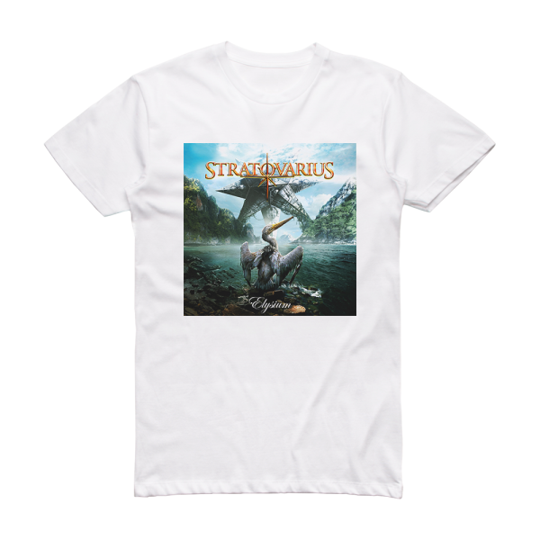 Stratovarius Elysium 1 Album Cover T-Shirt White