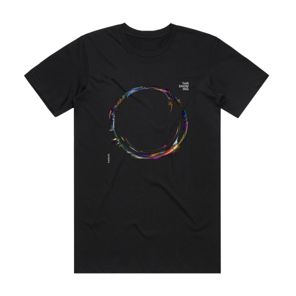 Throwing Snow Embers Album Cover T-Shirt Black