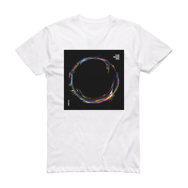 Throwing Snow Embers Album Cover T-Shirt White