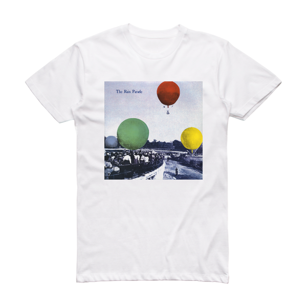 Rain Parade Emergency Third Rail Power Trip Album Cover T-Shirt White