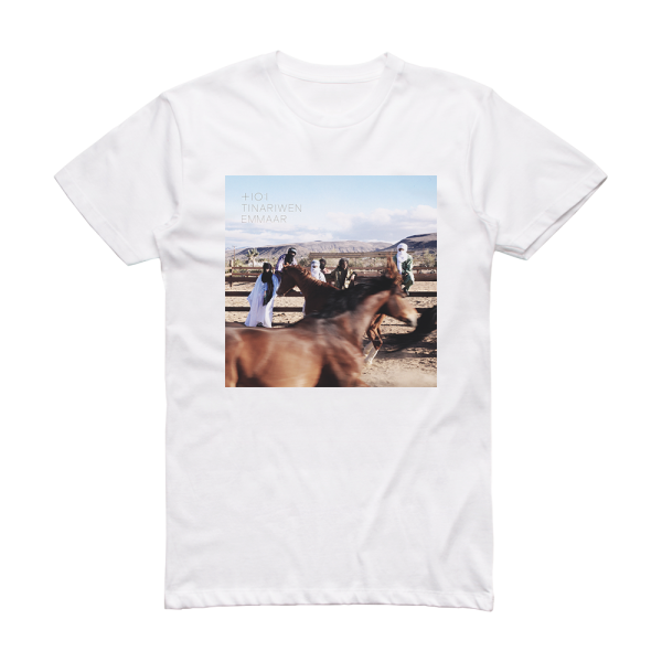 Tinariwen Emmaar Album Cover T-Shirt White