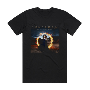 Sunstorm Emotional Fire Album Cover T-Shirt Black