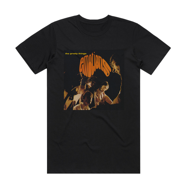 The Pretty Things Emotions Album Cover T-Shirt Black